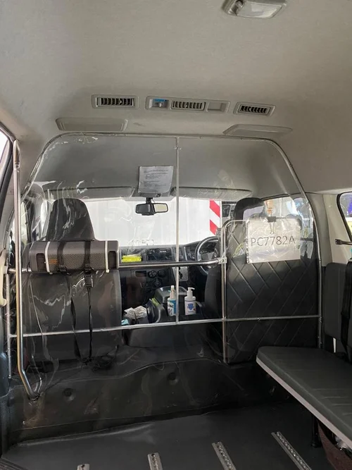 Acrylic shields for our buses — Blossom Seeds 福善