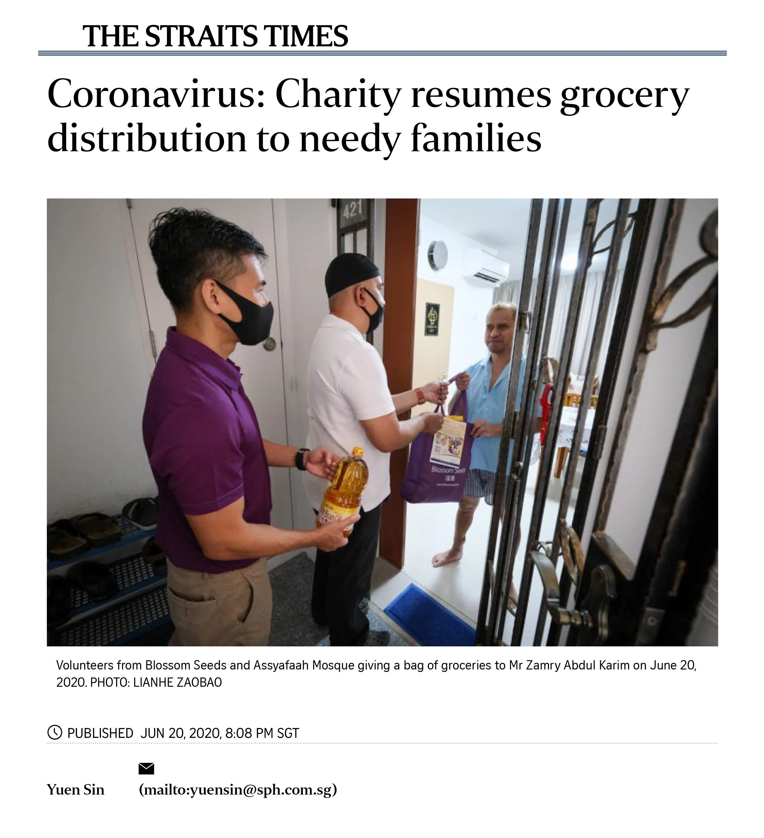 Vesak Goodie Bag Distribution 2020