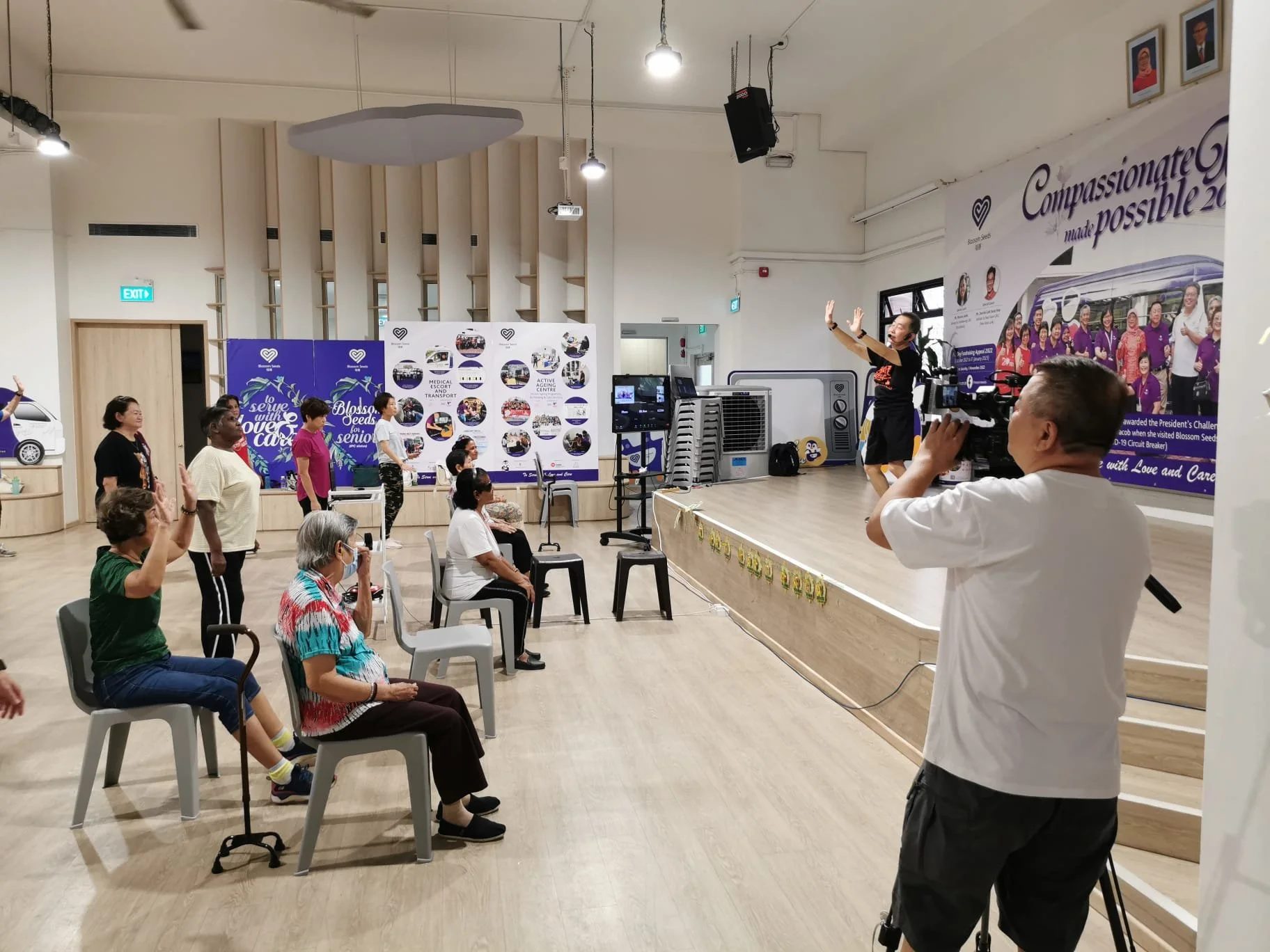 Interview on Channel 8 News 