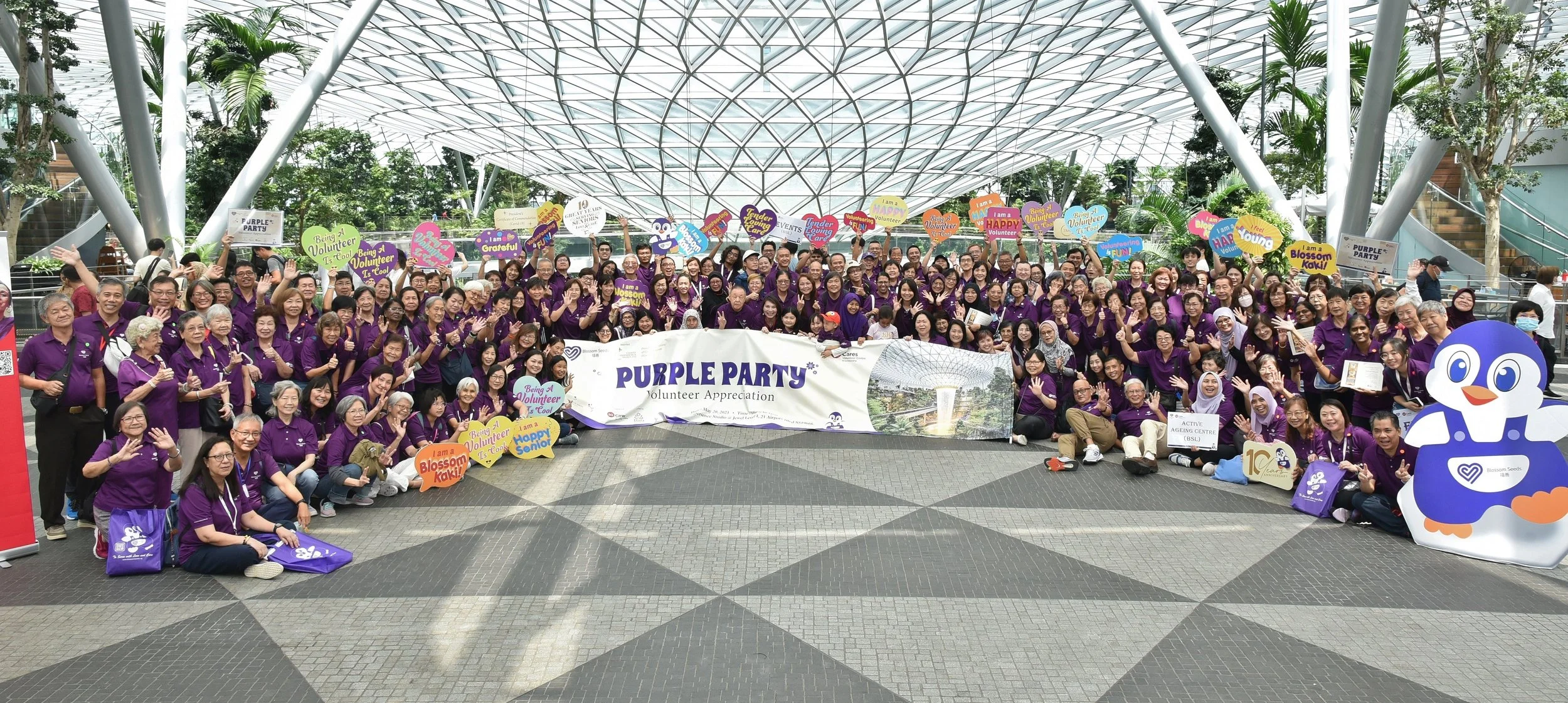 Purple Party Volunteer Appreciation 2023