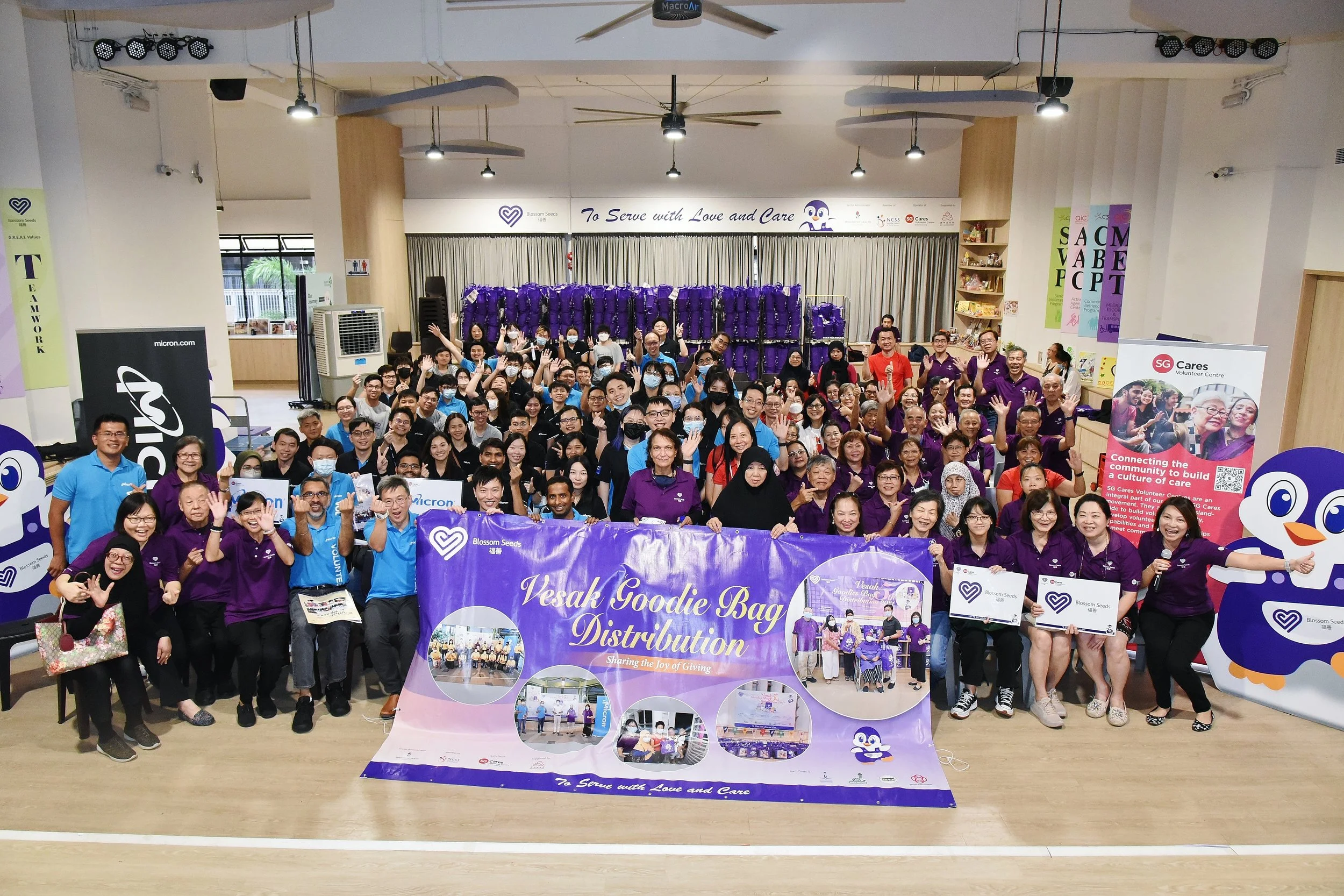 Blossom Seeds Vesak Day Goodie Bag Distribution 2023