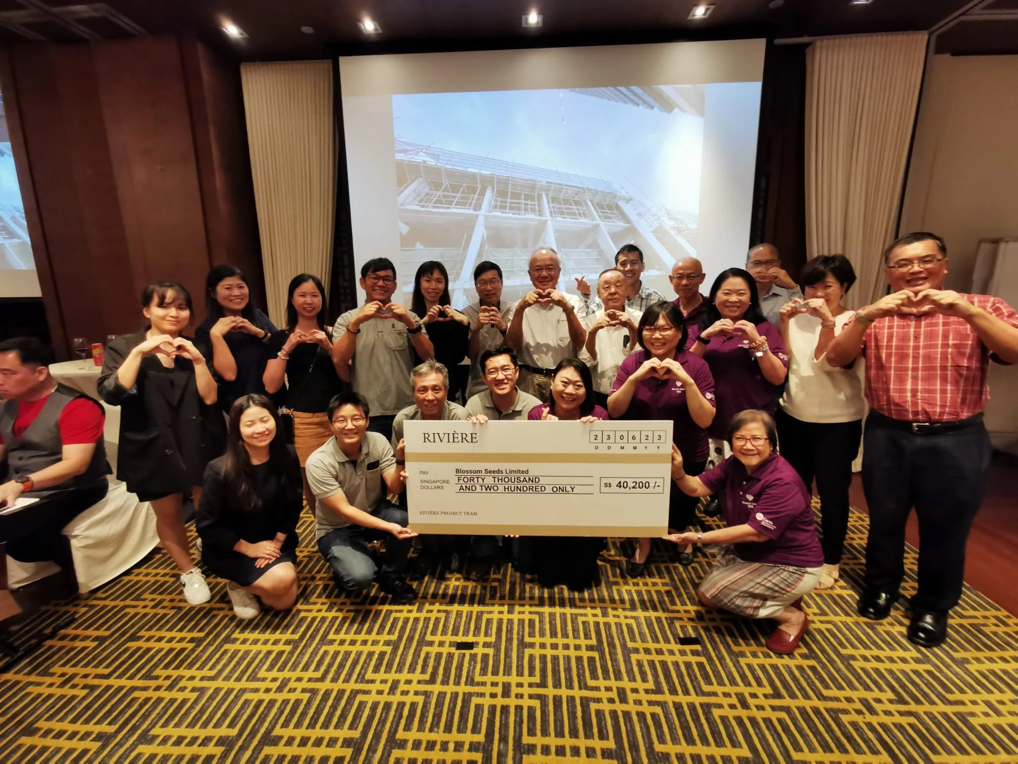 Woh Hup Project Completion Charity Dinner 