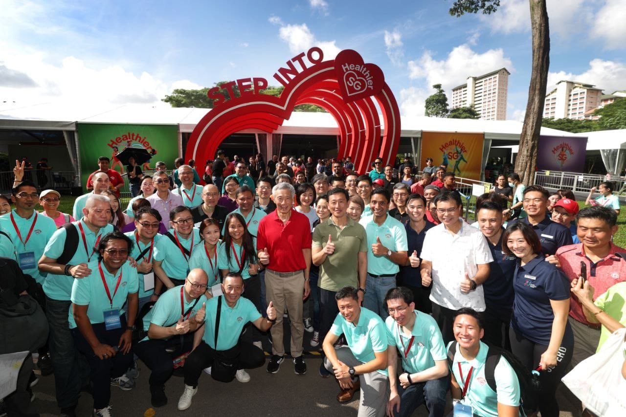 Launch of HealthierSG @ Bishan Park