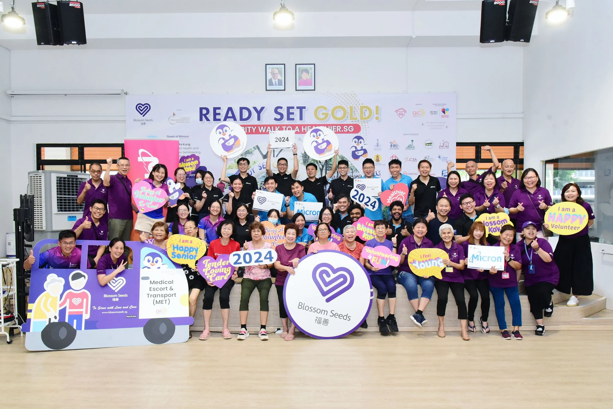 Blossom Seeds Centre Cleaning by Micron Volunteers
