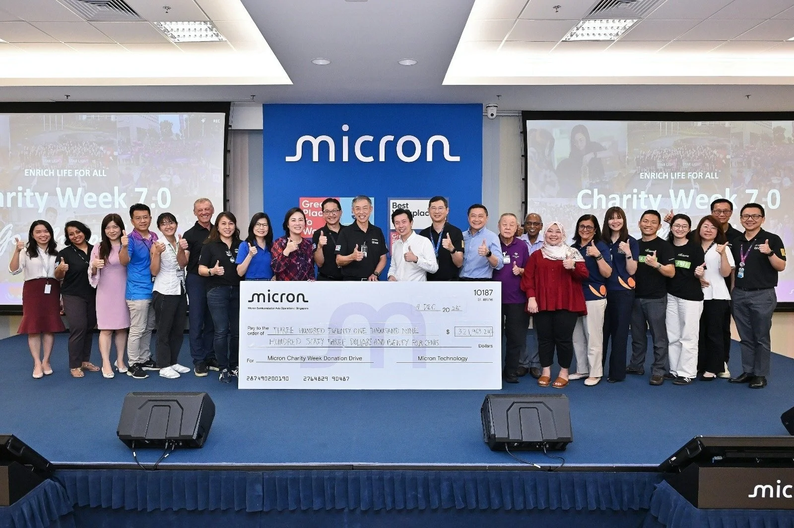 Micron Charity Week 7.0 Closing Ceremony