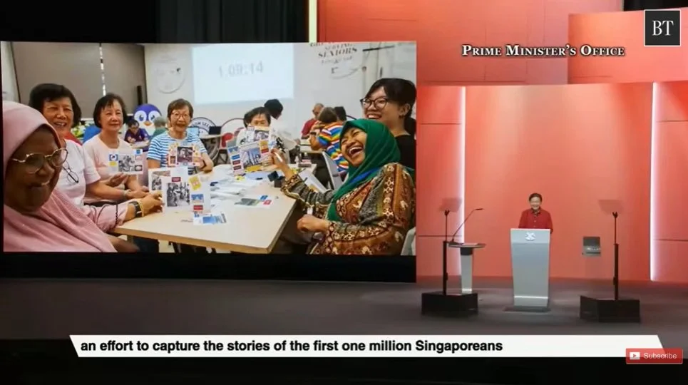 Project Citizens by the National Heritage Board, Youth Corps Singapore &amp; Blossom Seeds’ seniors