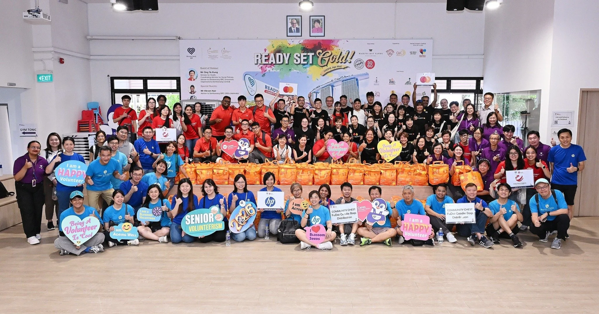 Spreading Love &amp; Joy  from ComChest Fu Dai  goodies bags