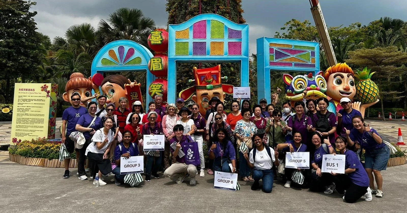 CNY outing at River Ang Pow with Synapxe