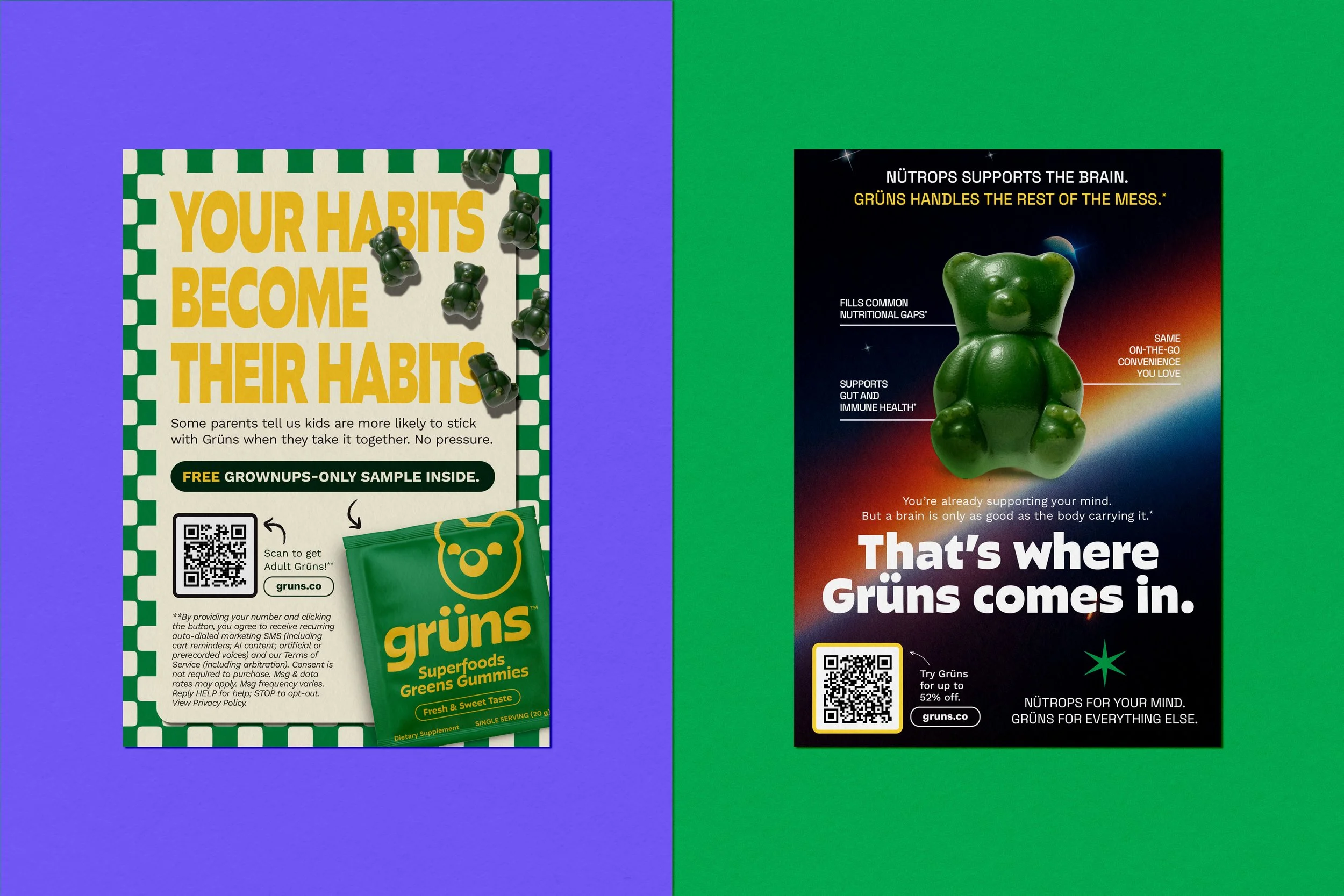Printed 5x7 packaging inserts for cross-selling conversions.
