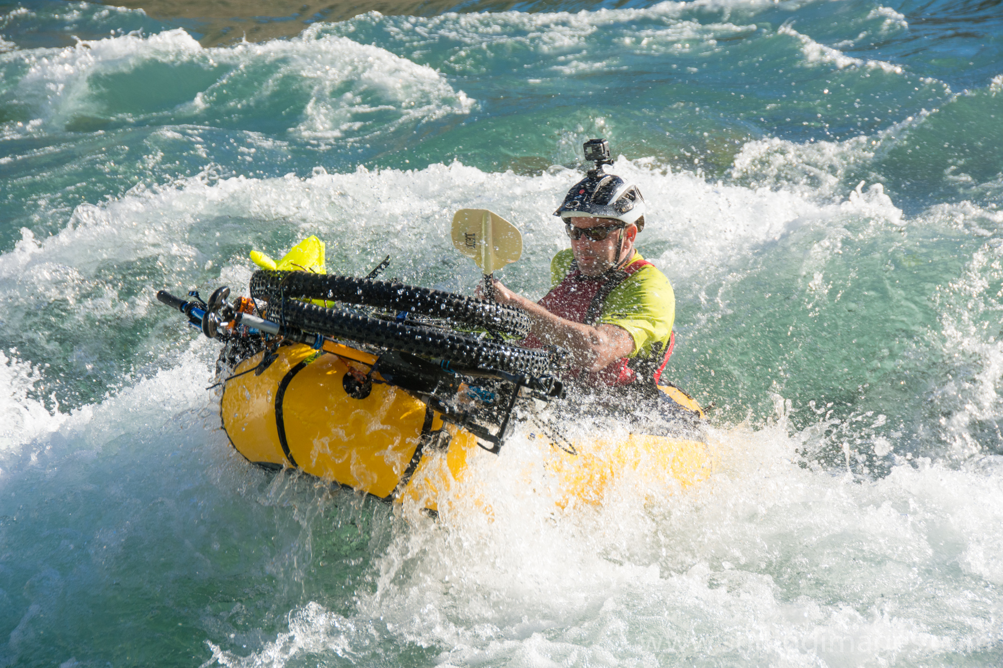 kayaking on the Clarence river 