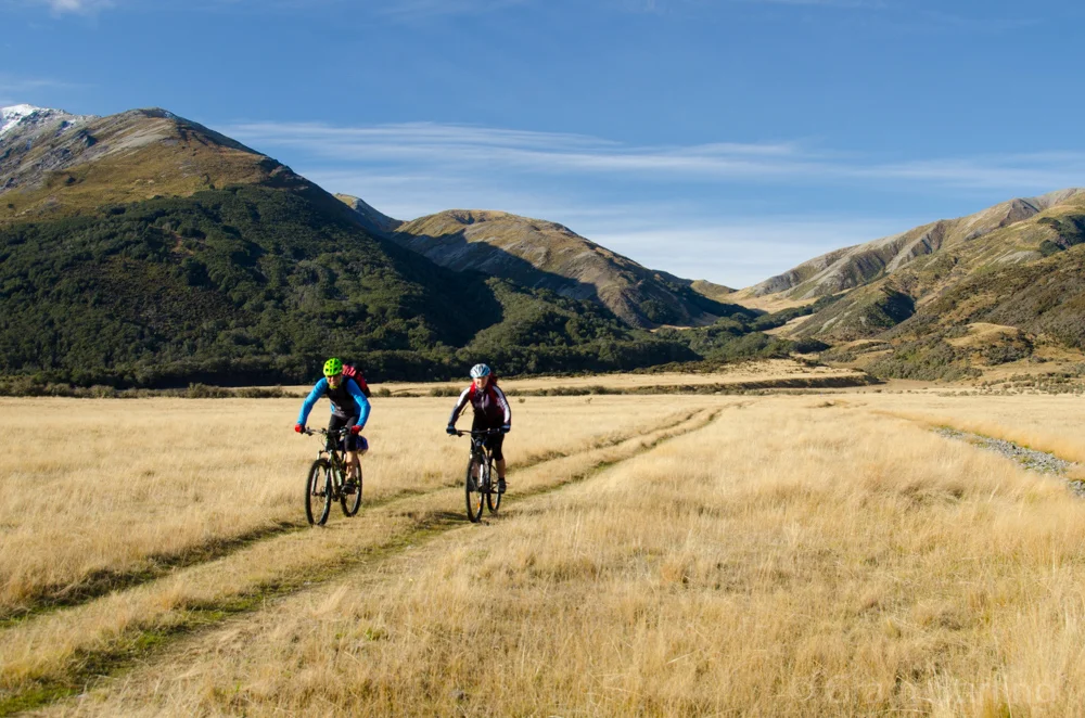 MTB riders St James Cycle Way