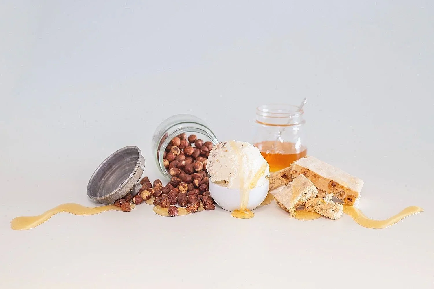 Hazel nut nougat gelato. (Copy)