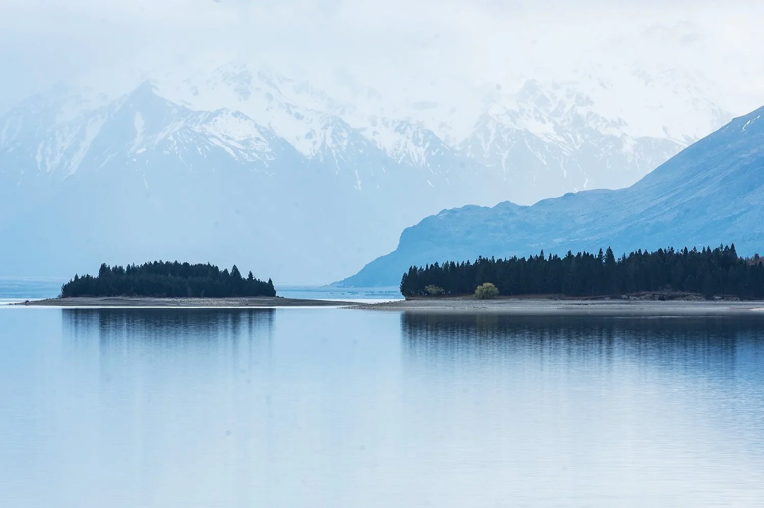 Lake Pukaki and Tasman Valley Central Otago New Zealand  (Copy)
