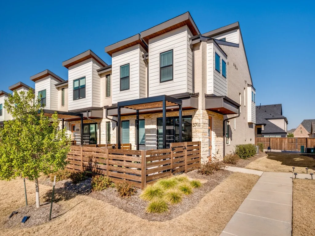 3711 Rosemont, Prosper Tx | Maintenance Free Living in Windsong Ranch | End unit location