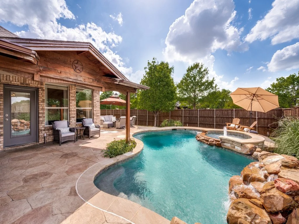 4304 Armistice, Frisco Tx | Sparkling Pool | Gated and guarded neighborhood entry 