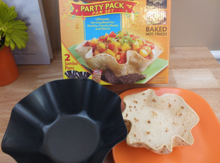 As Seen on TV Baked Tortillas Bowls for Parties