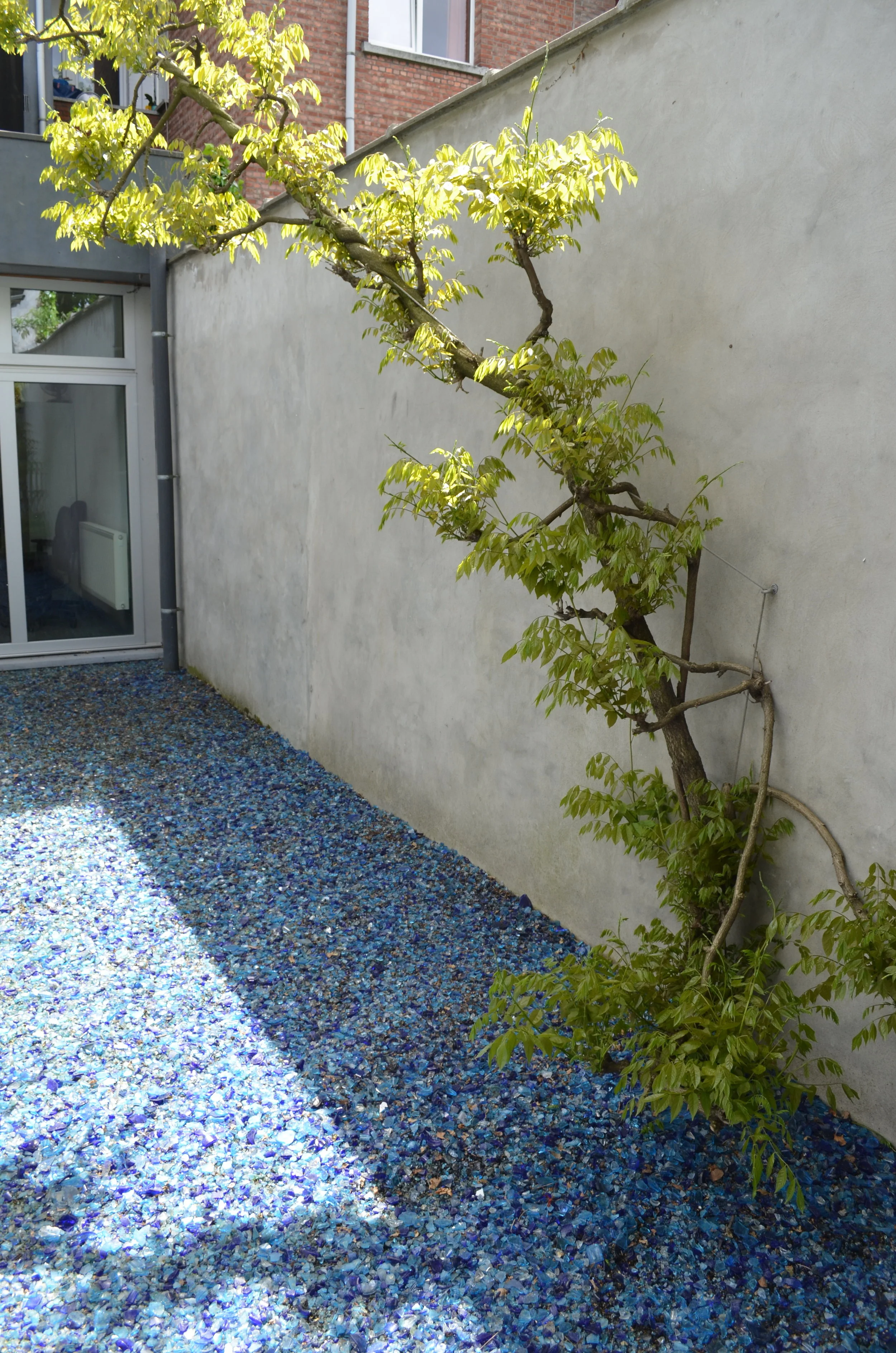 Een patiogevoel op bureau