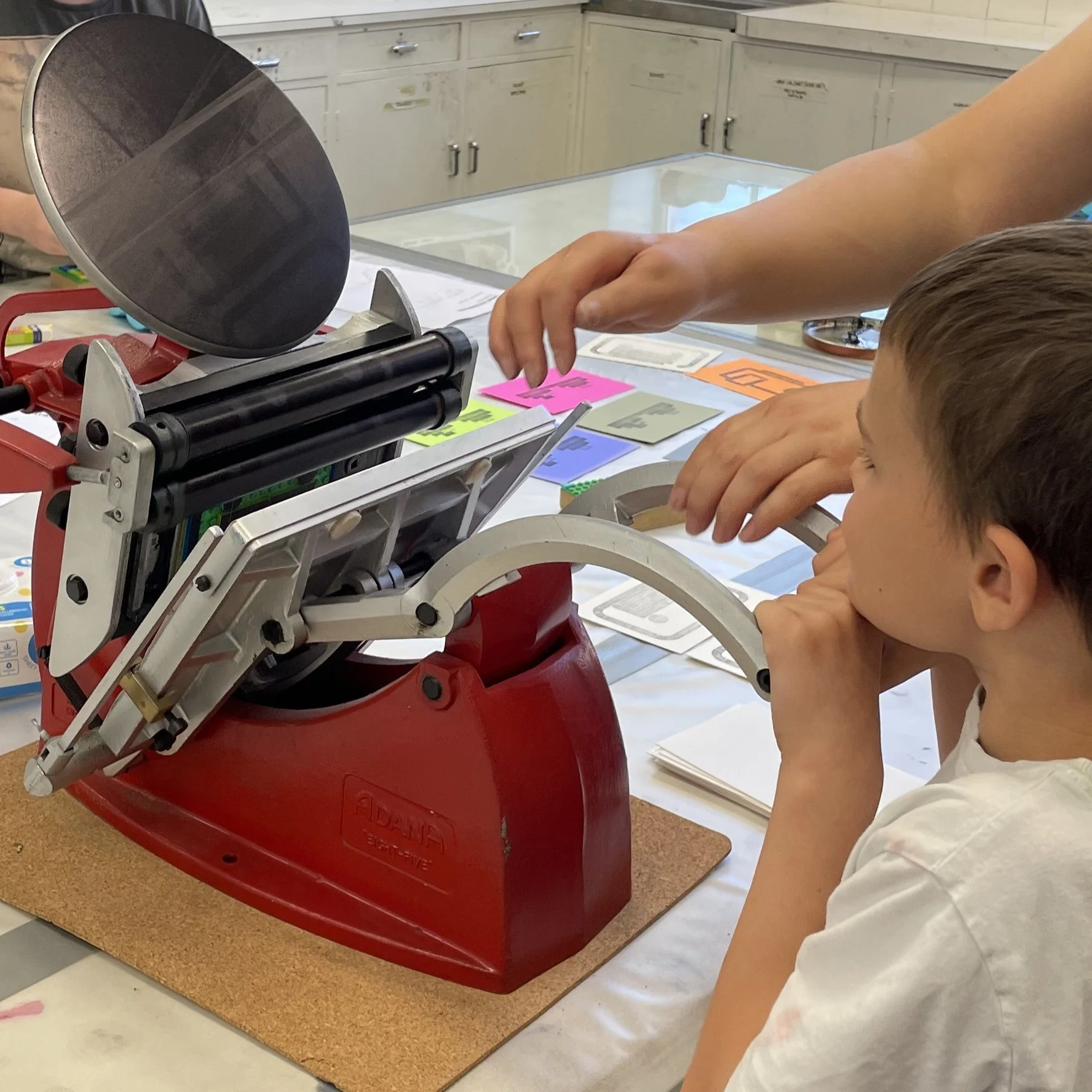 Lego Letter Press | Ann Ong