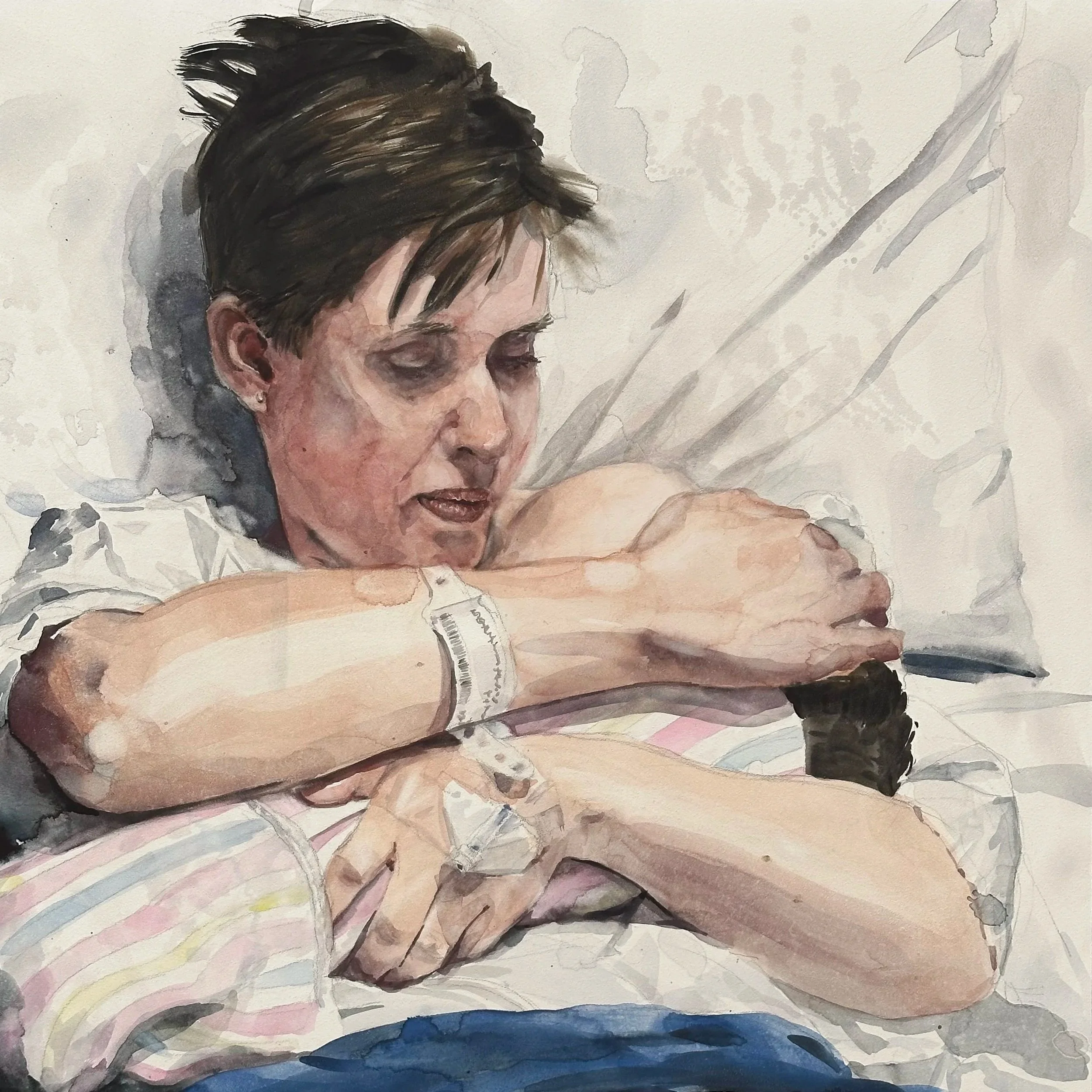 Watercolour Portrait Fundamentals I Sheree Dohnt