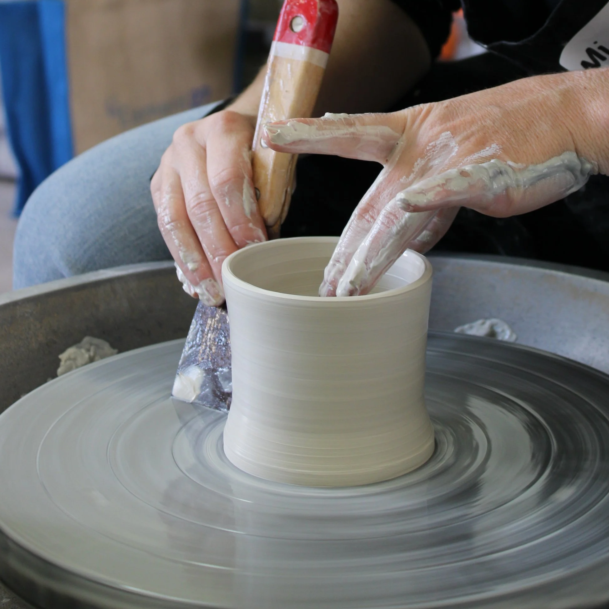 Tuesday Evening Wheel Throwing I Robyn Sinclair