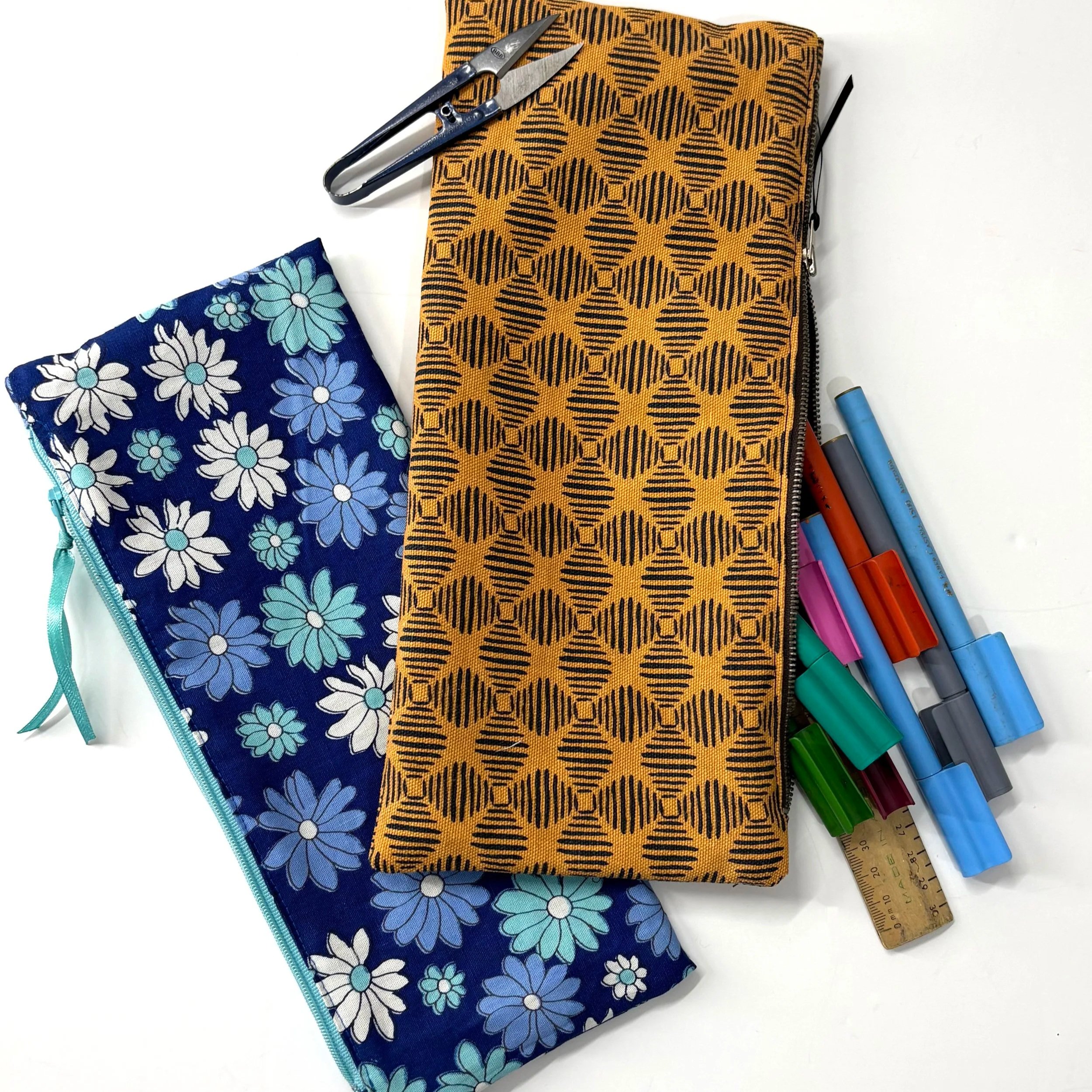 Machine Sewing - Pencil Cases for Kids | Esther Hort