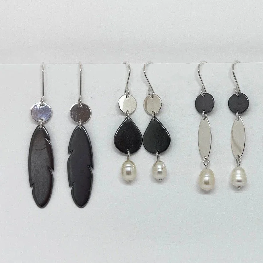 Handcrafted Silver Earrings | Barbara Cotter