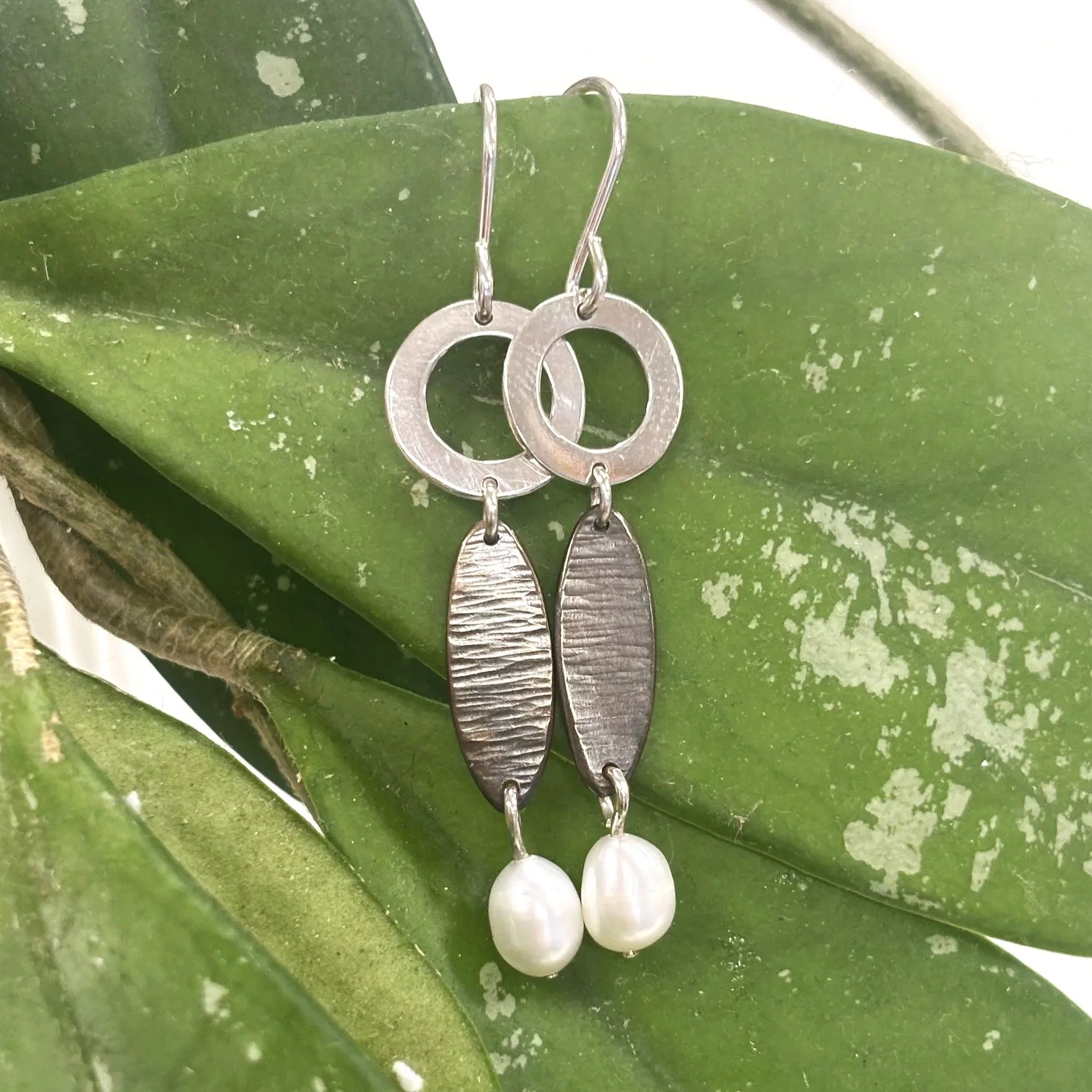 Handcrafted Silver Earrings | Barbara Cotter