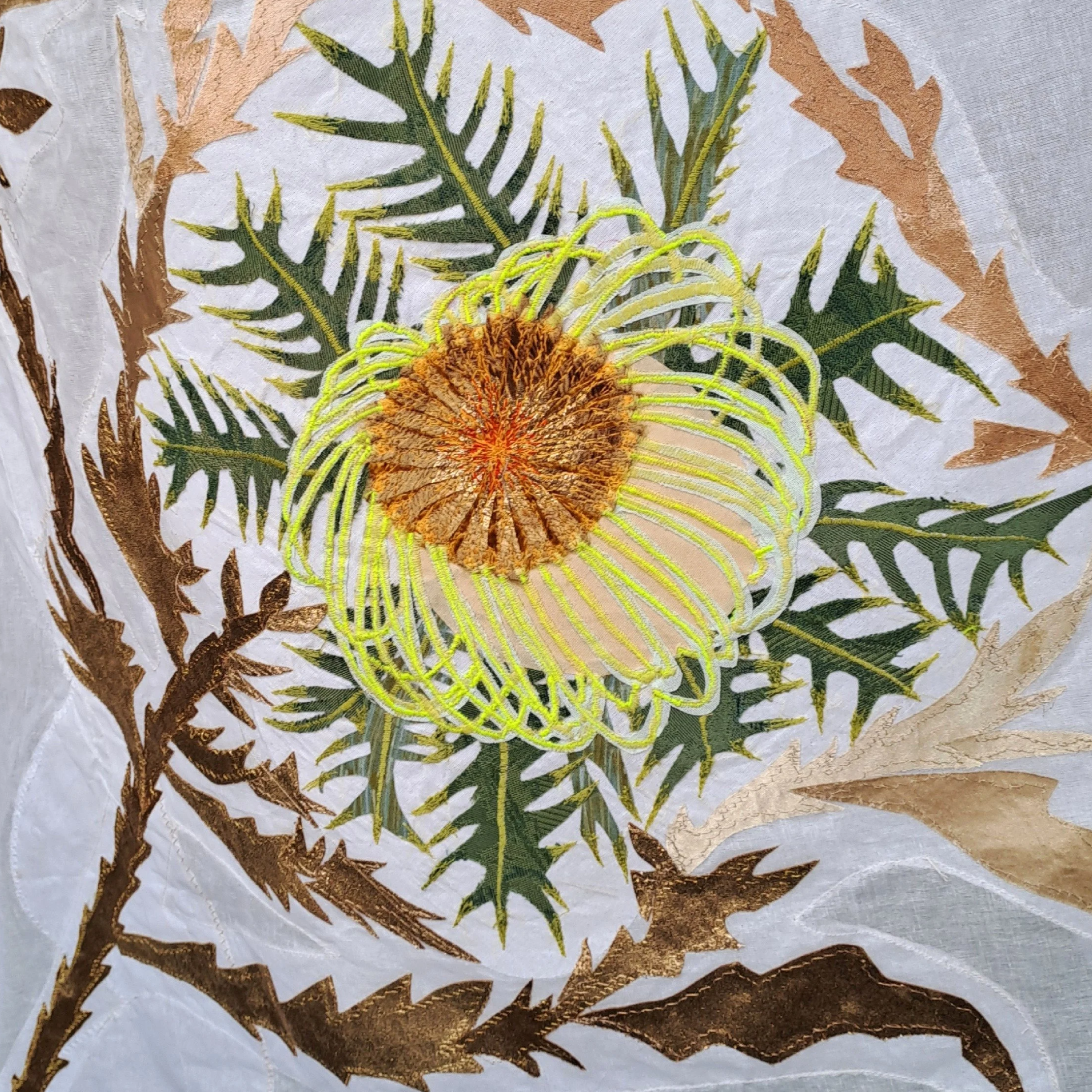 Collage and Stitch | Angela Ferolla