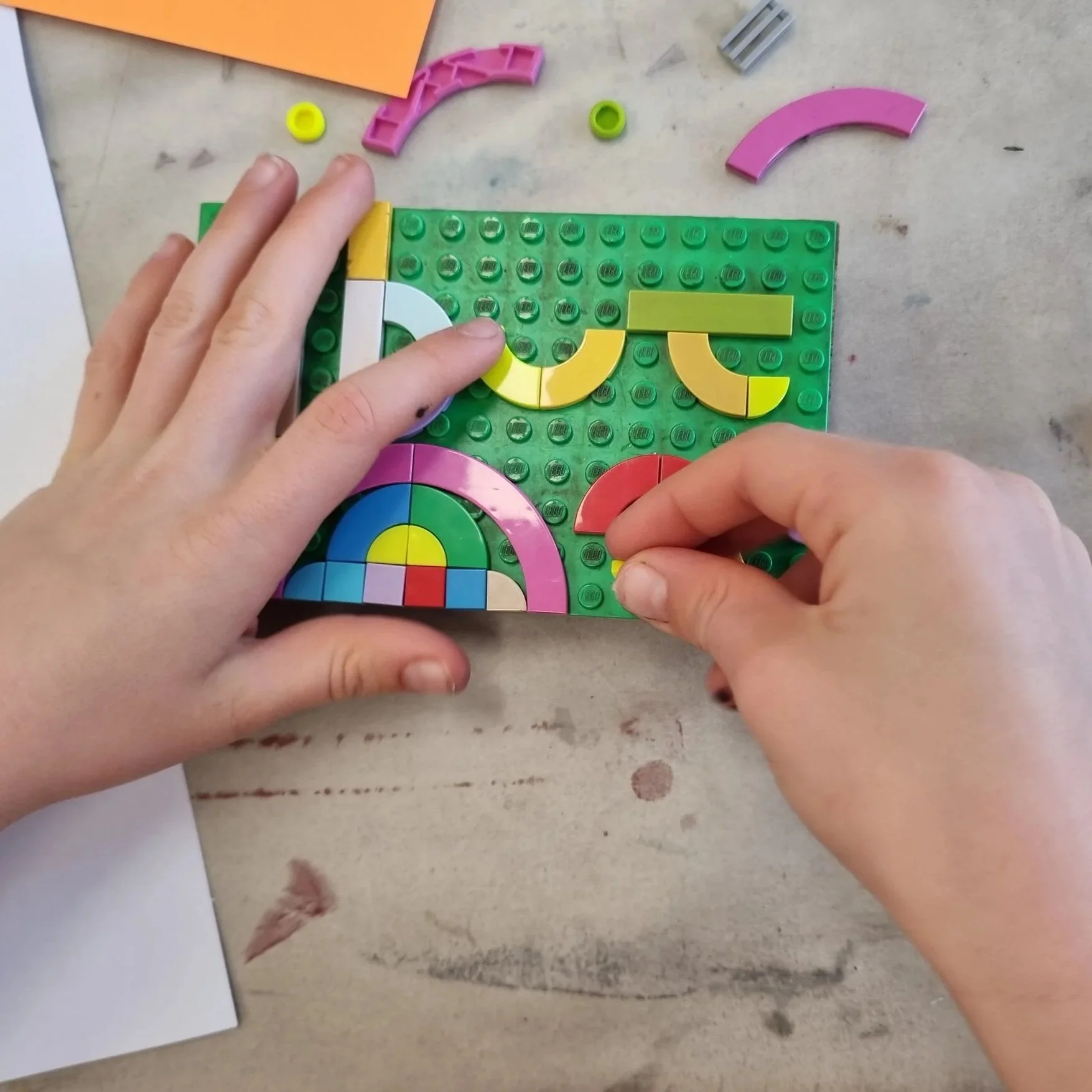 Lego Letterpress | Ann Ong