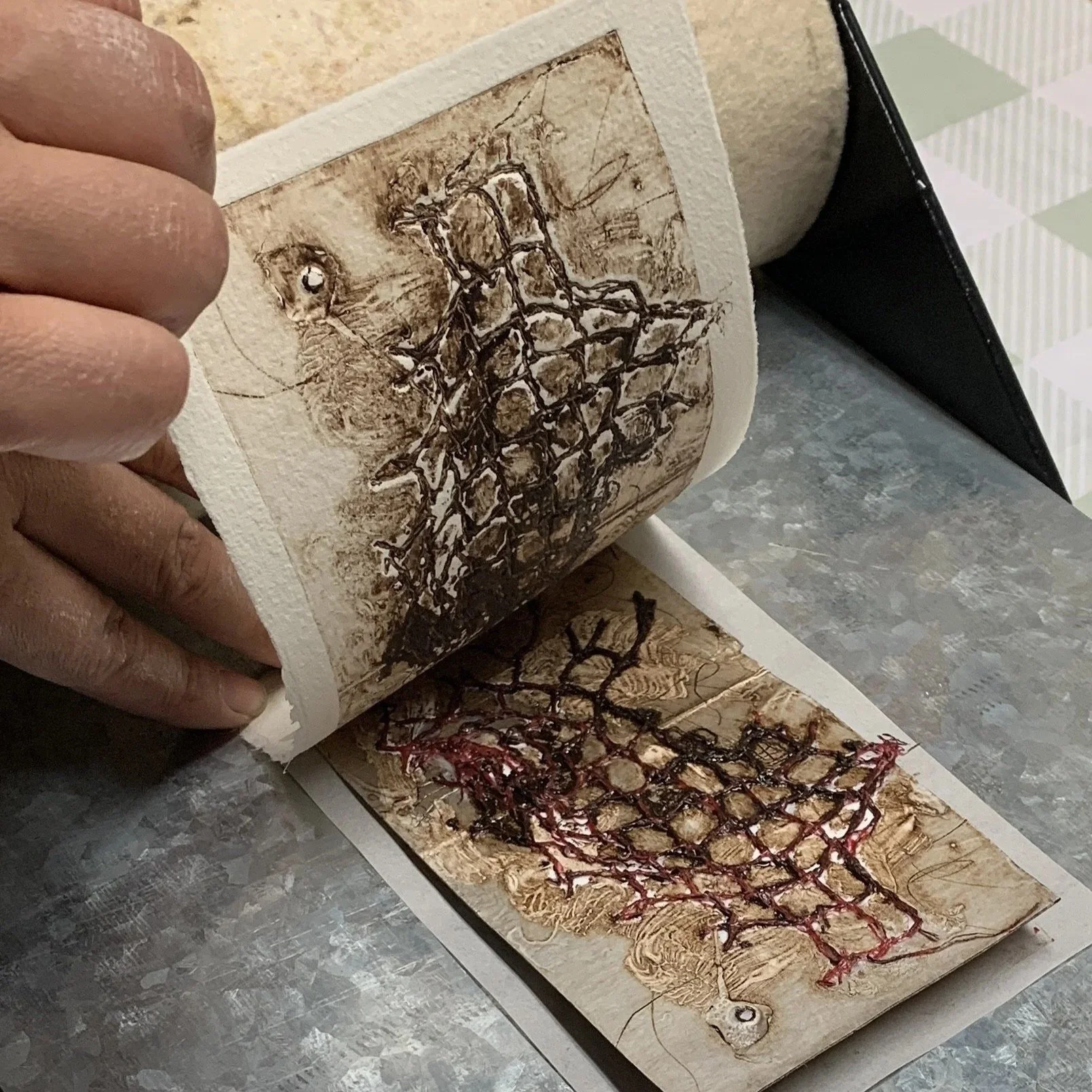 ECO DRYPOINT AND COLLAGRAPH PRINTMAKING WORKSHOP | JUNKO KITAMURA