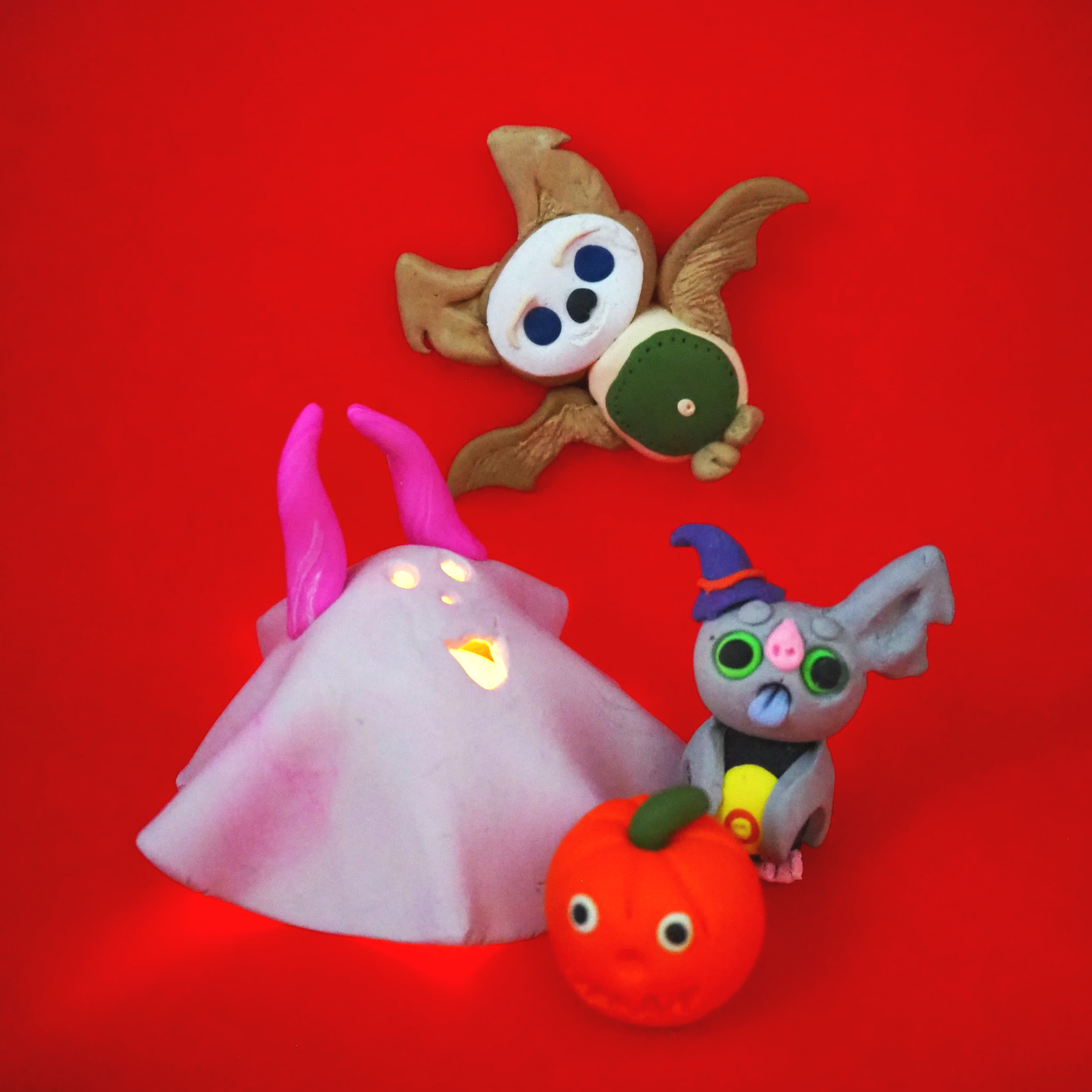Halloween Haunts in Polymer Clay | Barbara Cotter