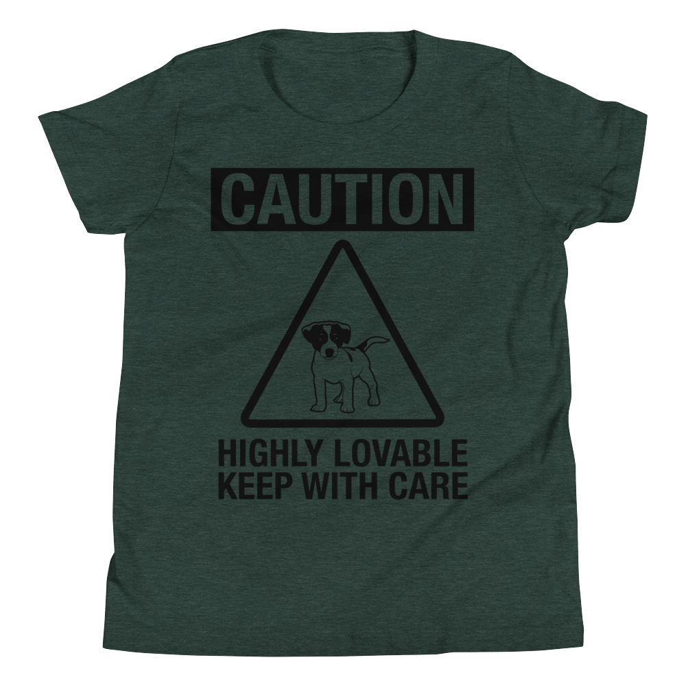 CAUTION_Cute-puppies_mockup_Front_Flat_Heather-Forest.png