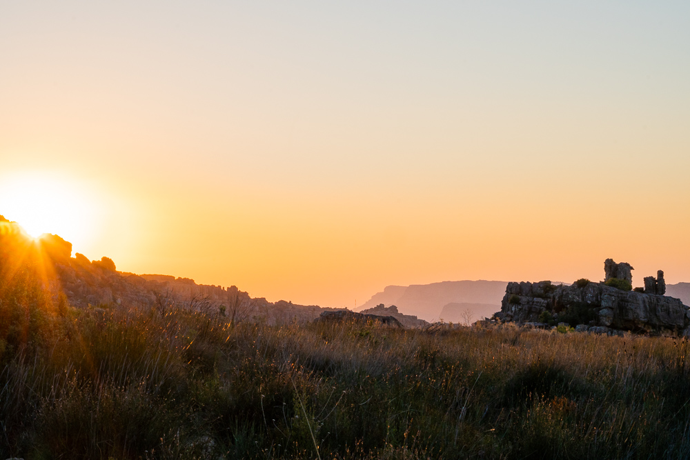 Sunset in Rocklands