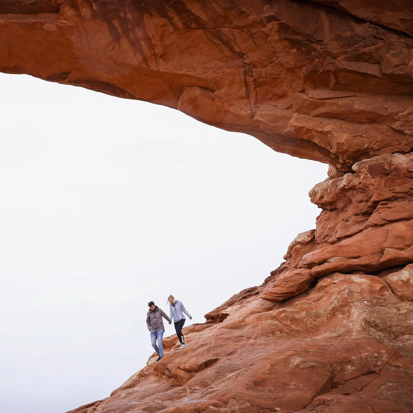 My little brother got engaged over the weekend and I couldn&rsquo;t be more excited for him. Welcome @brynnie_babe7 to the family! ⠀
⠀
#archesnationalpark #arches #moab #moabutah #utah #utahphotographer #utahisrad #utahisbeautiful #southernutah #redr