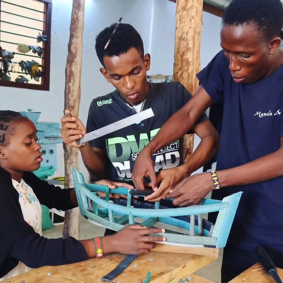 Meet Salim, one of our first Flipflopi graduates from the Flipflopi Vocational Course (Oct-Dec 2022).

While we are aiming to train young people with valuable skills and experience that can contribute further towards their professional journey, it&rs