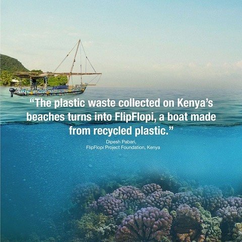 As we finalise the refurbishment of our first dhow, Flipflopi Ndogo, and get her expedition ready to continue spreading the message that single use plastic simply don&rsquo;t make sense, this worlds first recycled plastic sailing dhow hailed as &ldqu