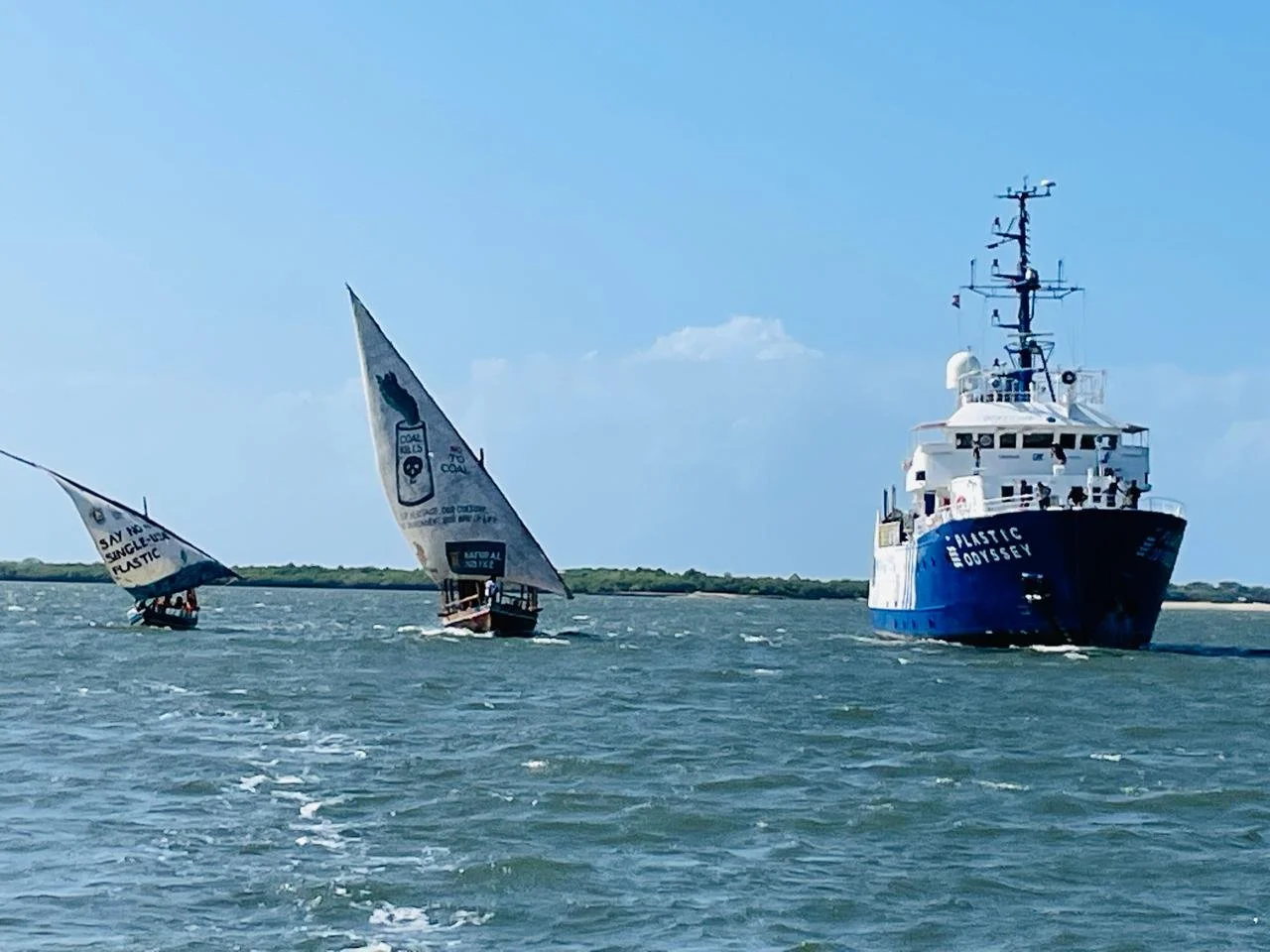 For nearly a decade Lamu has been battling against the proposed construction of a coal power plant.

Lamu is also the birthplace of East Africa's plastic revolution. 

Here is where we launched Flipflopi Ndogo - the worlds first recycled plastic boat