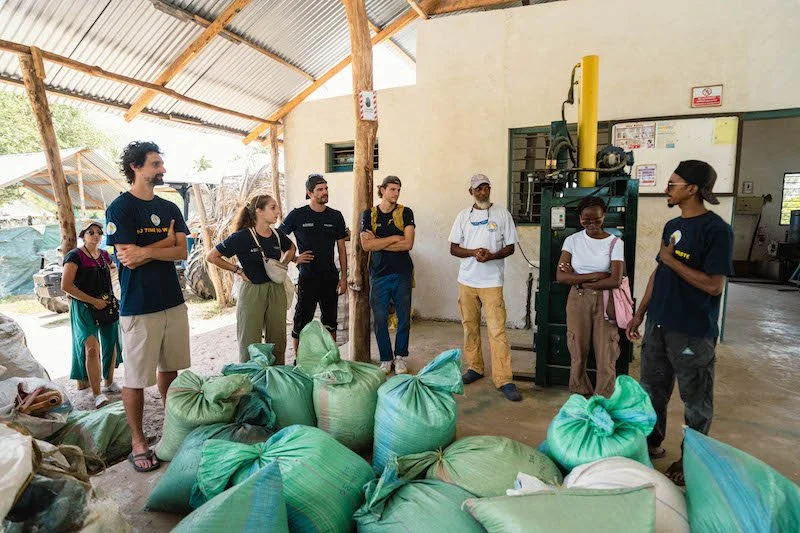 A few weeks ago, we had the absolute pleasure of welcoming @plasticodyssey  to Lamu &mdash; a stop on their global expedition showcasing plastic recycling solutions around the world.

It was an honour to share our story with such inspiring changemake