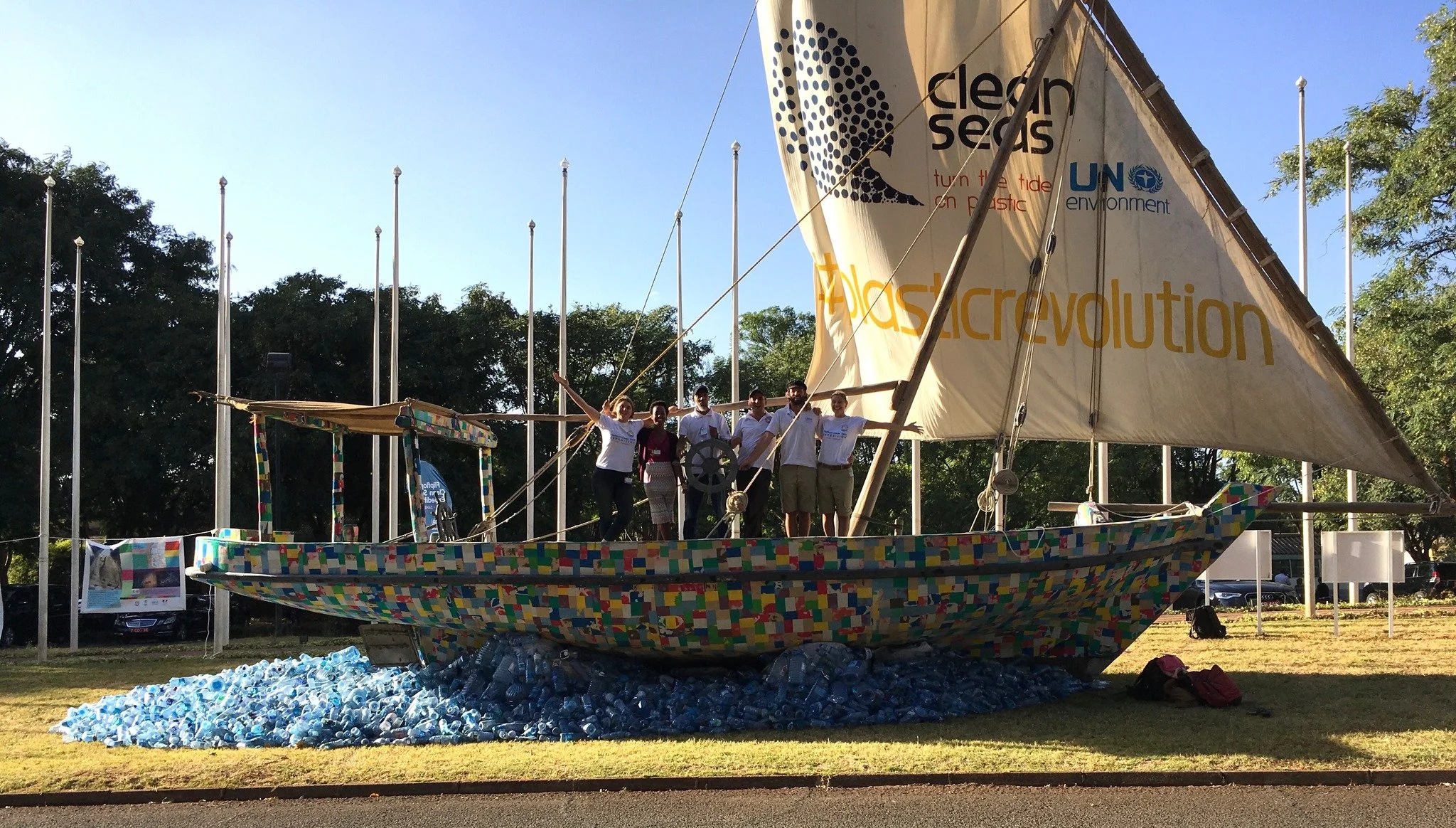 As UNEA 7 begins today, we&rsquo;re looking back to UNEA 4 &mdash; when we brought Ndogo, our recycled plastic dhow, to Nairobi. At the time, ministers pledged to:

👉 significantly reduce single-use plastics by 2030
👉 take immediate action toward e