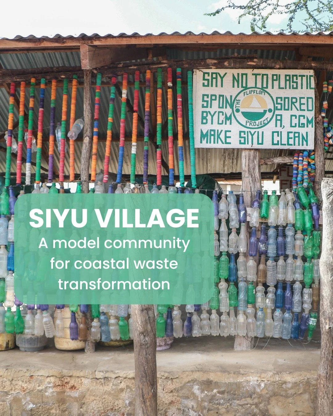 Siyu Village shows what&rsquo;s possible when communities are placed at the centre of solutions. With support from CMA CGM, we&rsquo;re demonstrating how a fully integrated, locally owned circular economy can protect ecosystems, sustain livelihoods, 