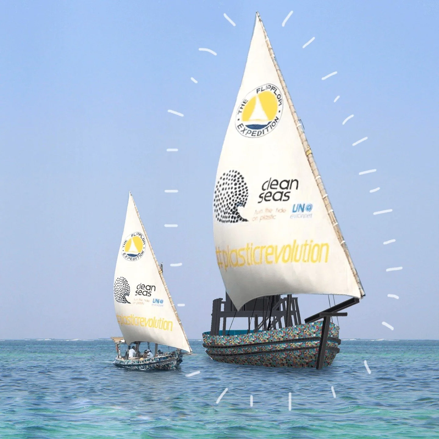 Ever since we built and successfully sailed Flipflopi Ndogo - the worlds first recycled plastic sailing dhow - we've been thinking about what we could do with an even bigger boat.

Our fist expedition from Lamu to Zanzibar awoke a region to the mount