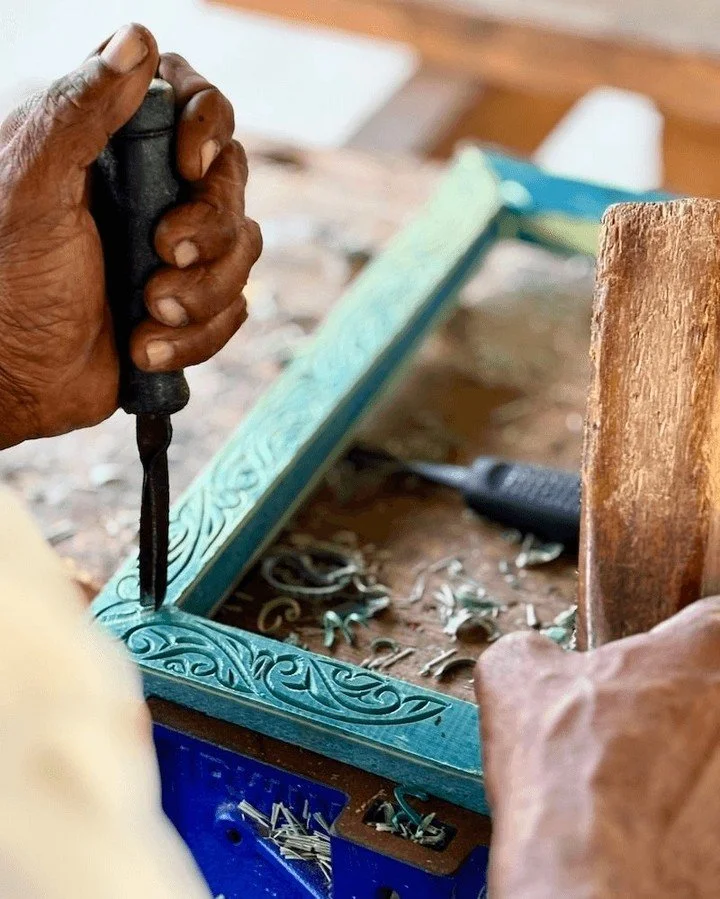 Lamu&rsquo;s carving traditions have shaped Swahili design for centuries &mdash; but fewer young people are entering the craft, and responsibly sourced wood is becoming harder to find.

By working with recycled plastic, we&rsquo;re showing that moder
