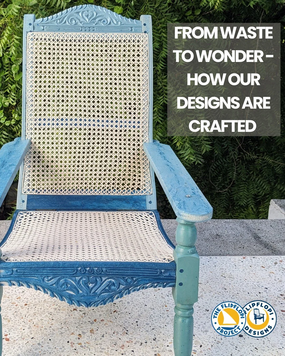 Every single of piece of furniture from @flipflopidesigns tells a story of transformation.

Plastic collected from communities &rarr; recycled in Lamu &rarr; handcrafted into furniture designed to last a lifetime.

So far, we&rsquo;ve transformed ove