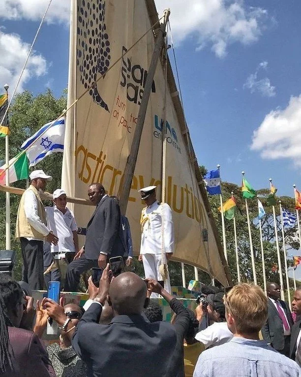 Ten years ago, we built a boat from plastic people threw away.

That boat became a movement. That movement became a bill. And that bill is now moving through parliament &mdash; with the potential to become one of the world's first regional laws to en