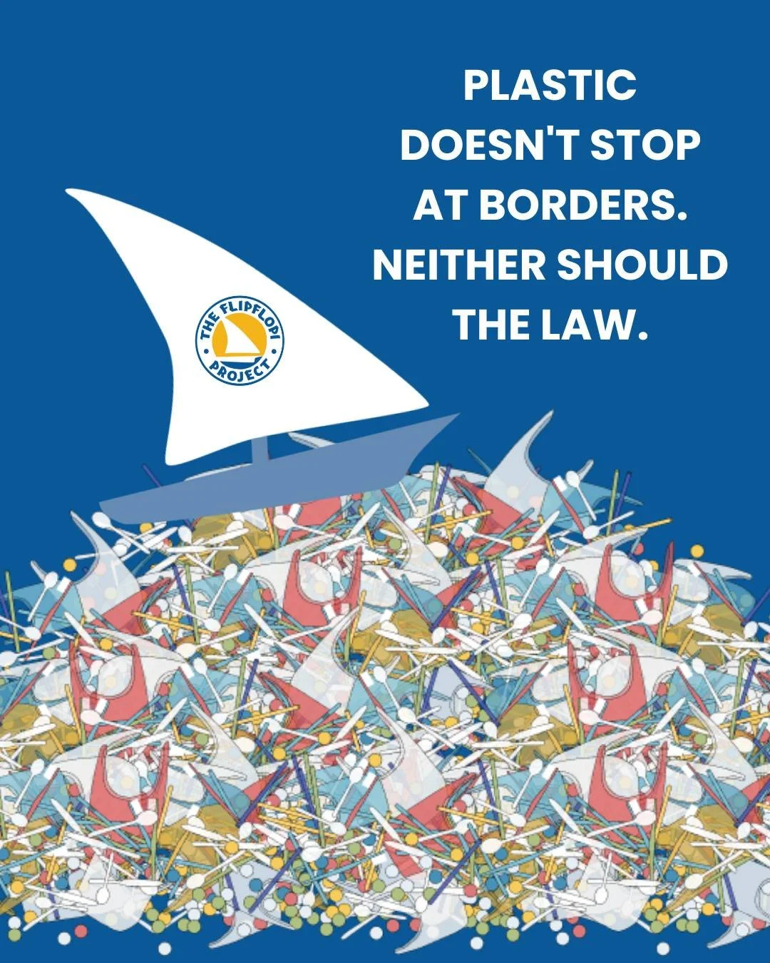 Why can't each country just pass their own plastic law? 🤔

Great question. Here's the problem:
Plastic doesn't stop at borders. Manufacturers can relocate to countries with weaker rules. Waste flows across shared rivers and lakes. And countries with