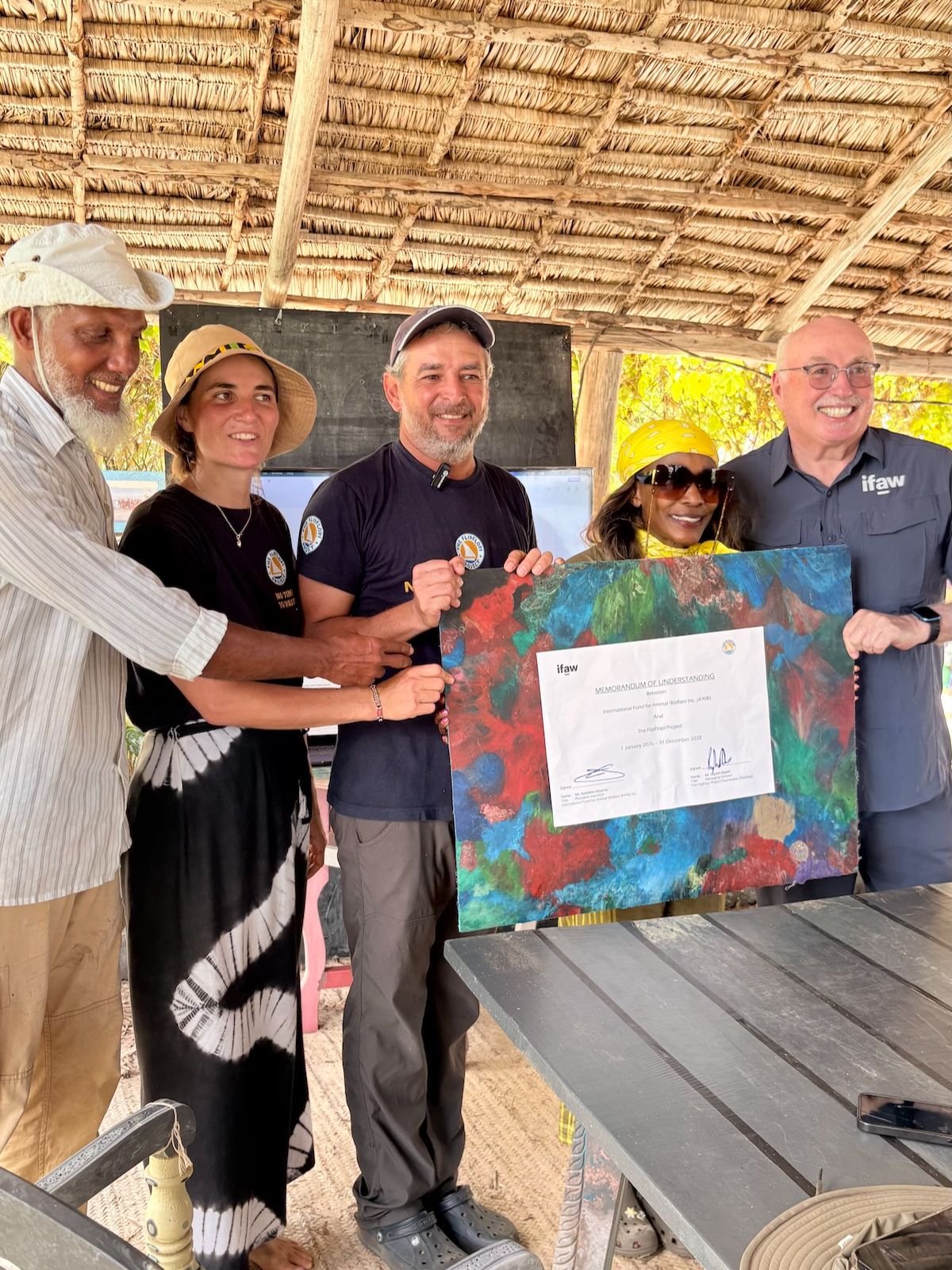 Flipflopi and IFAW sign MOU to co-create the Monsoon Winds Seascape