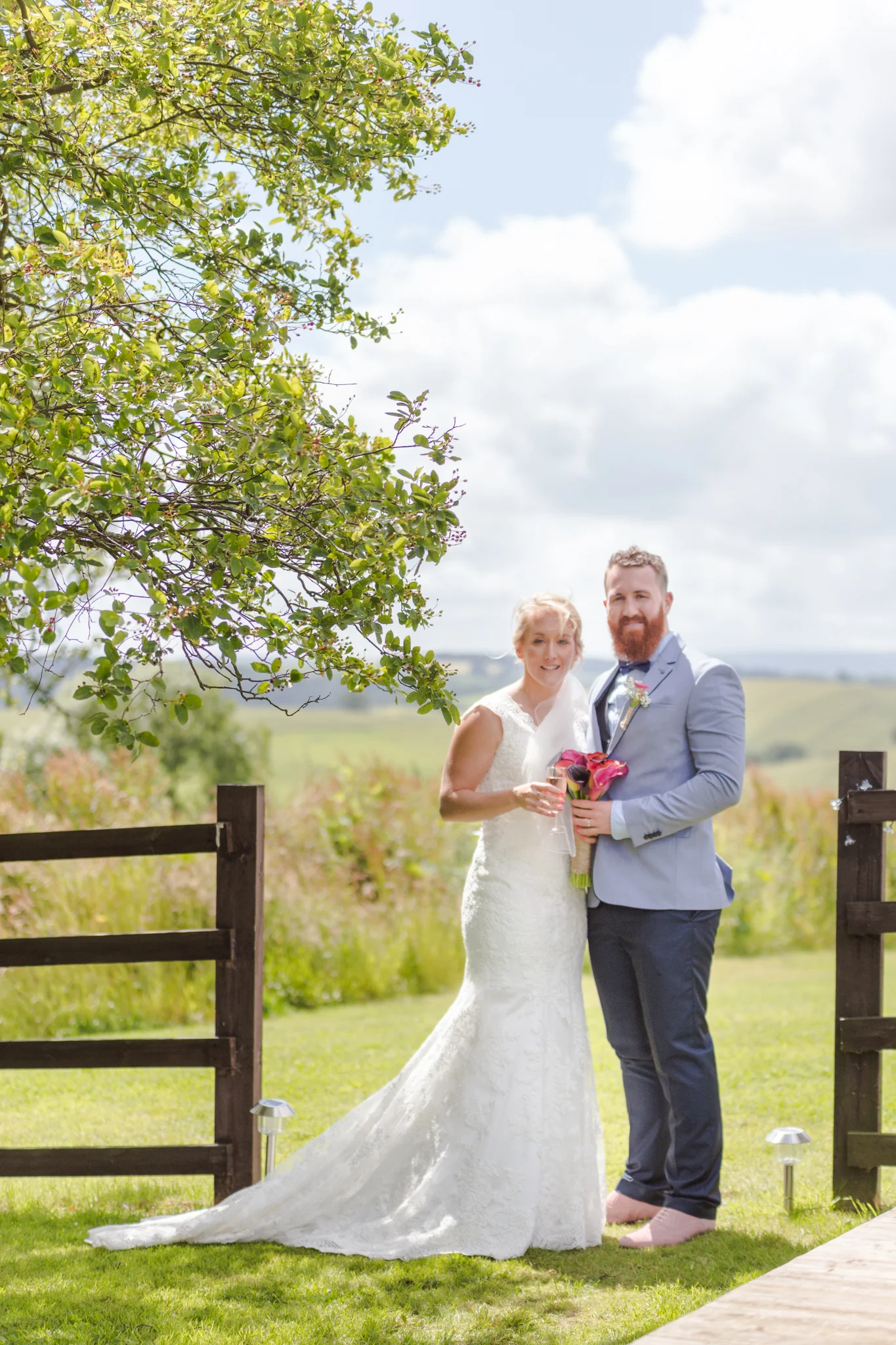  Lucy & Lloyd at Higher Eggbeer Farm - August 2016