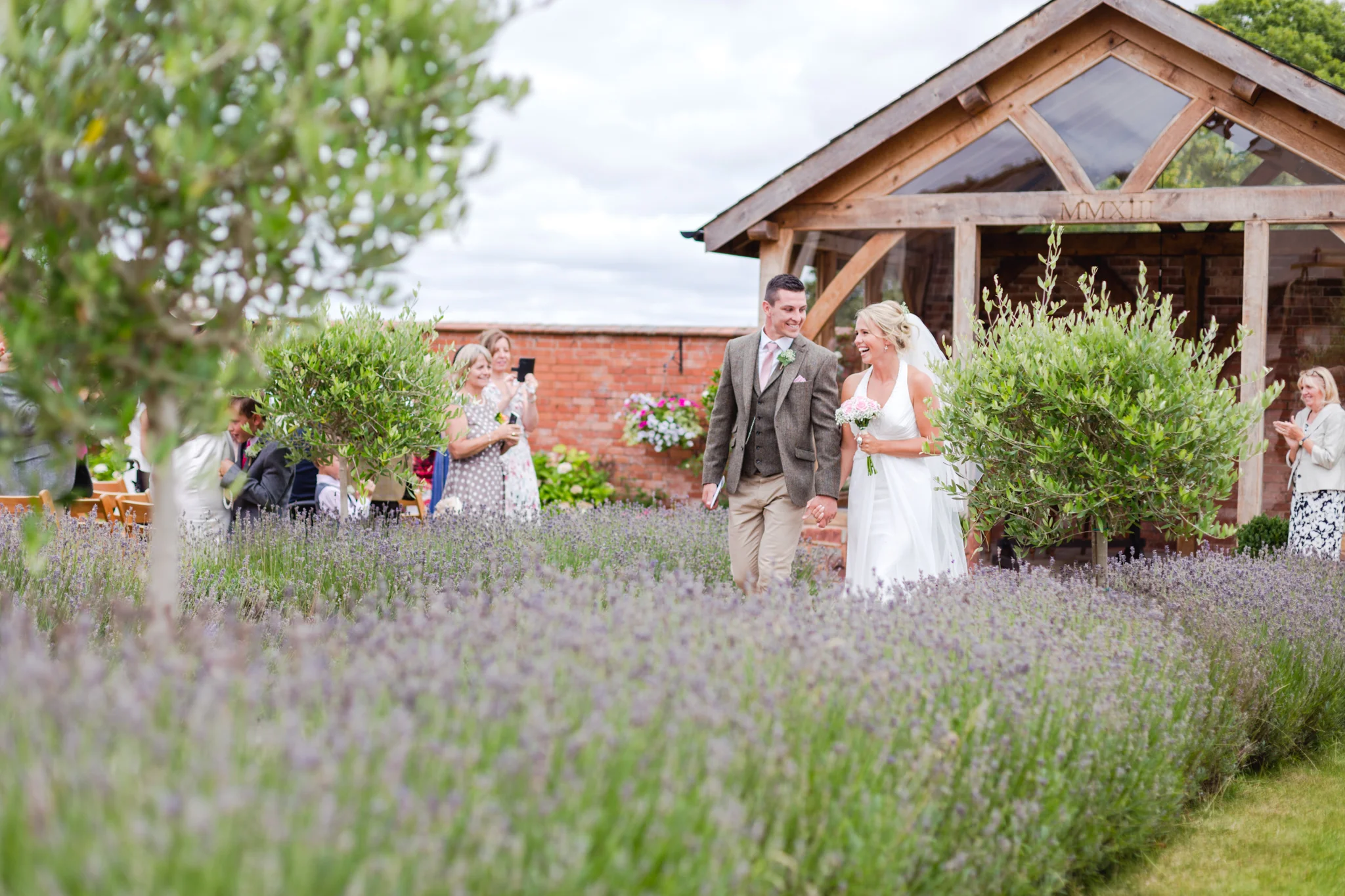 Alex and Steph's Wedding at Upton Barn & Walled Garden - August 2016