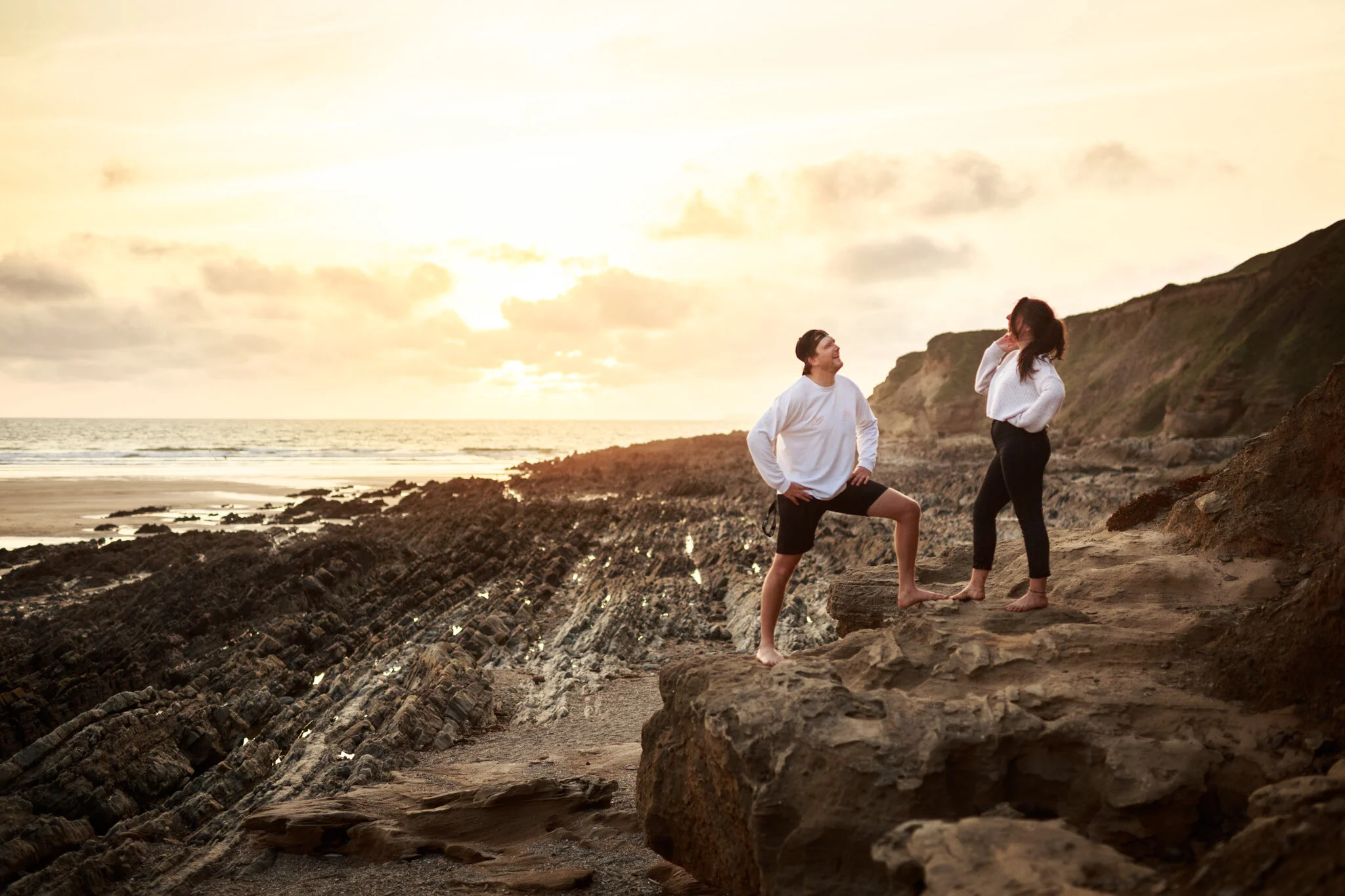 Saunton Sands Couple Engagement Shoot 021_.jpg