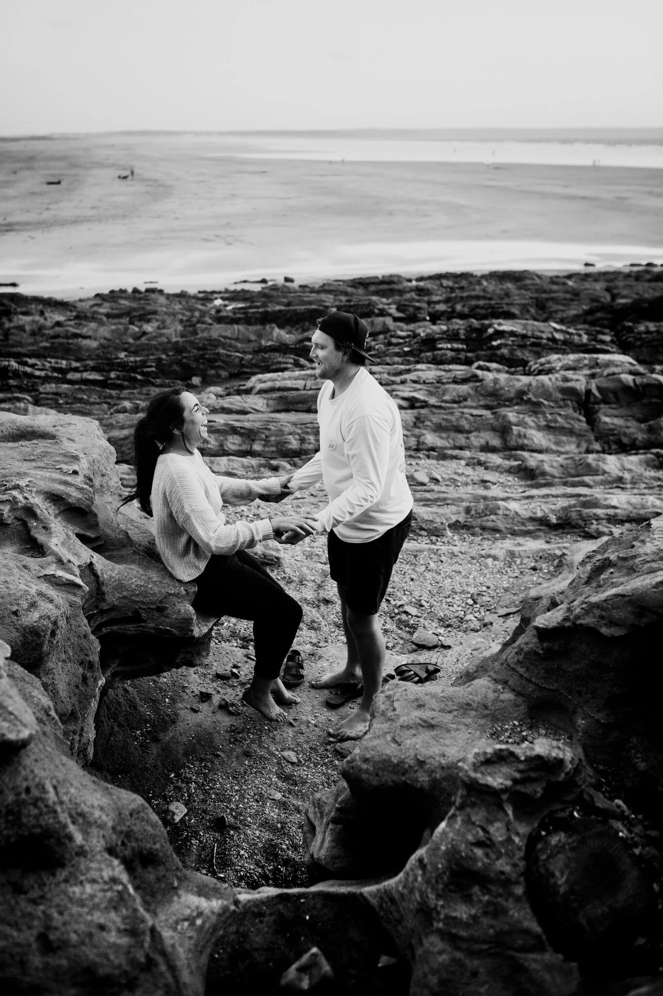 Saunton Sands Couple Engagement Shoot 022_.jpg